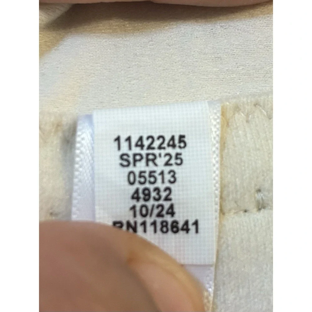 Cacique 38D Lightly Lined Full Coverage Underwire Bra Beige Nude 1142245